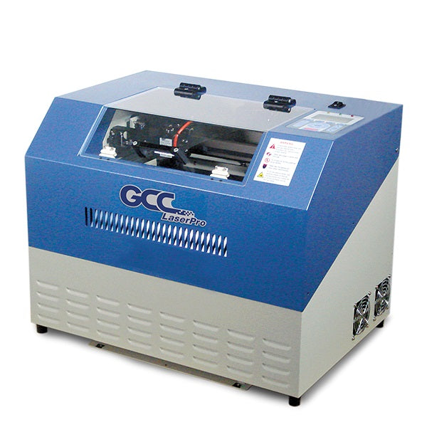 New GCC LaserPro Venus II 12W (VII-12) CO2 Desktop Laser Engraver With Special Fire Retardant Material