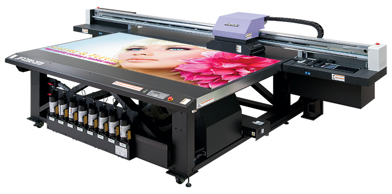 Absolute Toner $1269/Month Mimaki JFX200-2513EX UV-LED Large Format Flatbed Inkjet Printer Large Format Printers