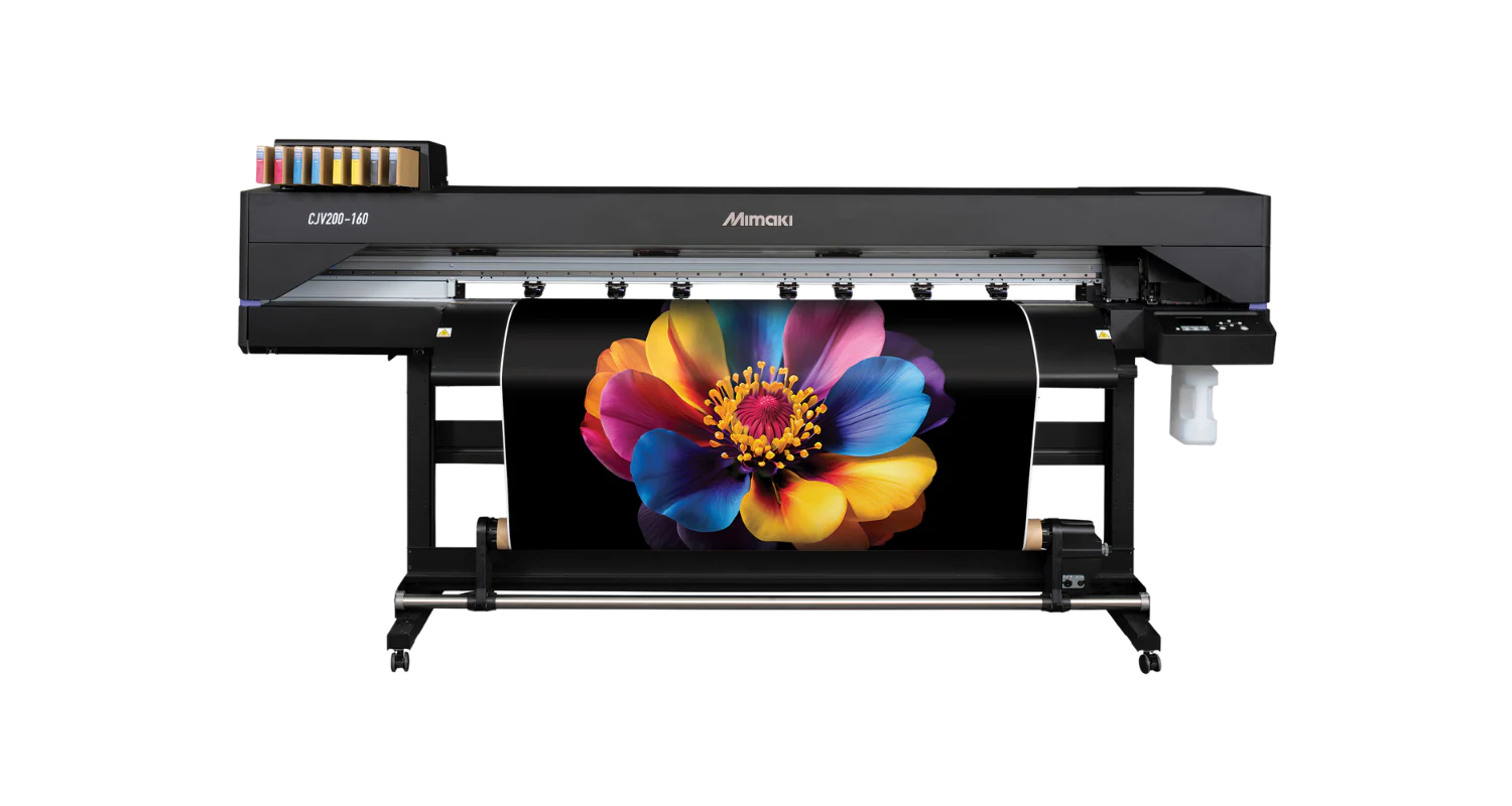 Absolute Toner $295/Month New Model Mimaki CJV200-160 64" Print and Cut Eco-Solvent Inkjet Printer Cutter Plotter