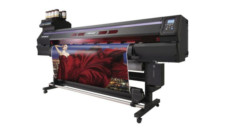 $499/Month Mimaki UCJV300-160 UV Curable Inkjet Wide Format Production Printer with the 4/5 layer print function in addition to UV LED Print and Cut