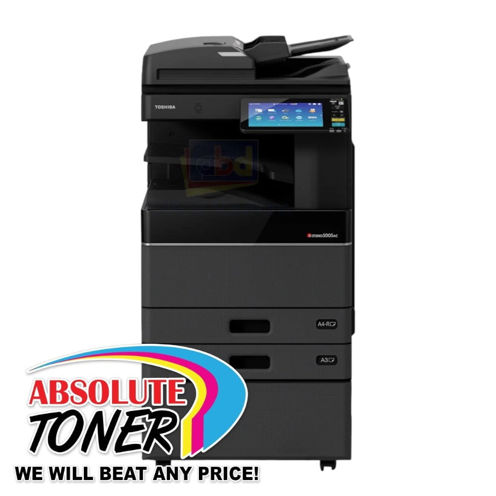 Absolute Toner $40/month 11x17 A3 Toshiba e-Studio 5005AC High-Performance Color Multifunction Printer, Scanner & Copier for A3, A4, Legal Size Paper Printers/Copiers