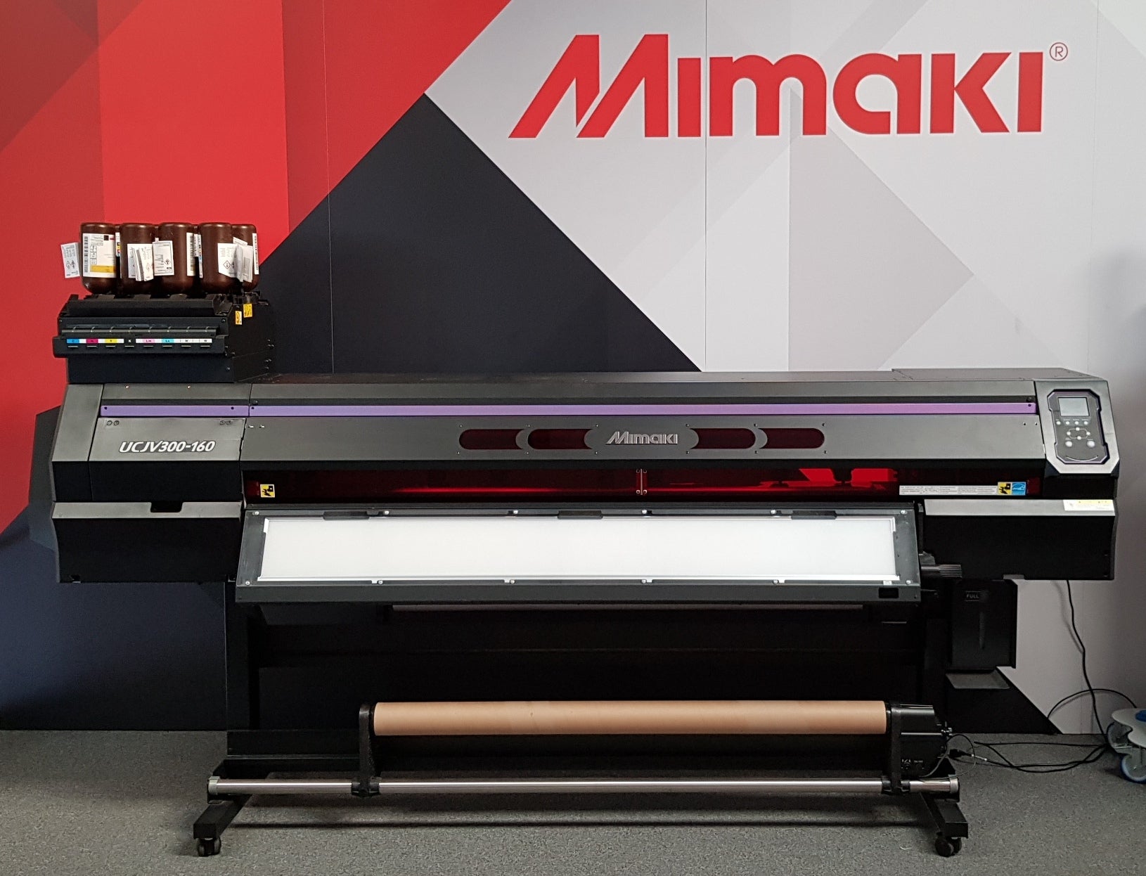 Absolute Toner $399/Month Mimaki UCJV300-160 64" Inch LED Print/Cut Cutter Printer With ID Cut Function Print and Cut Plotters