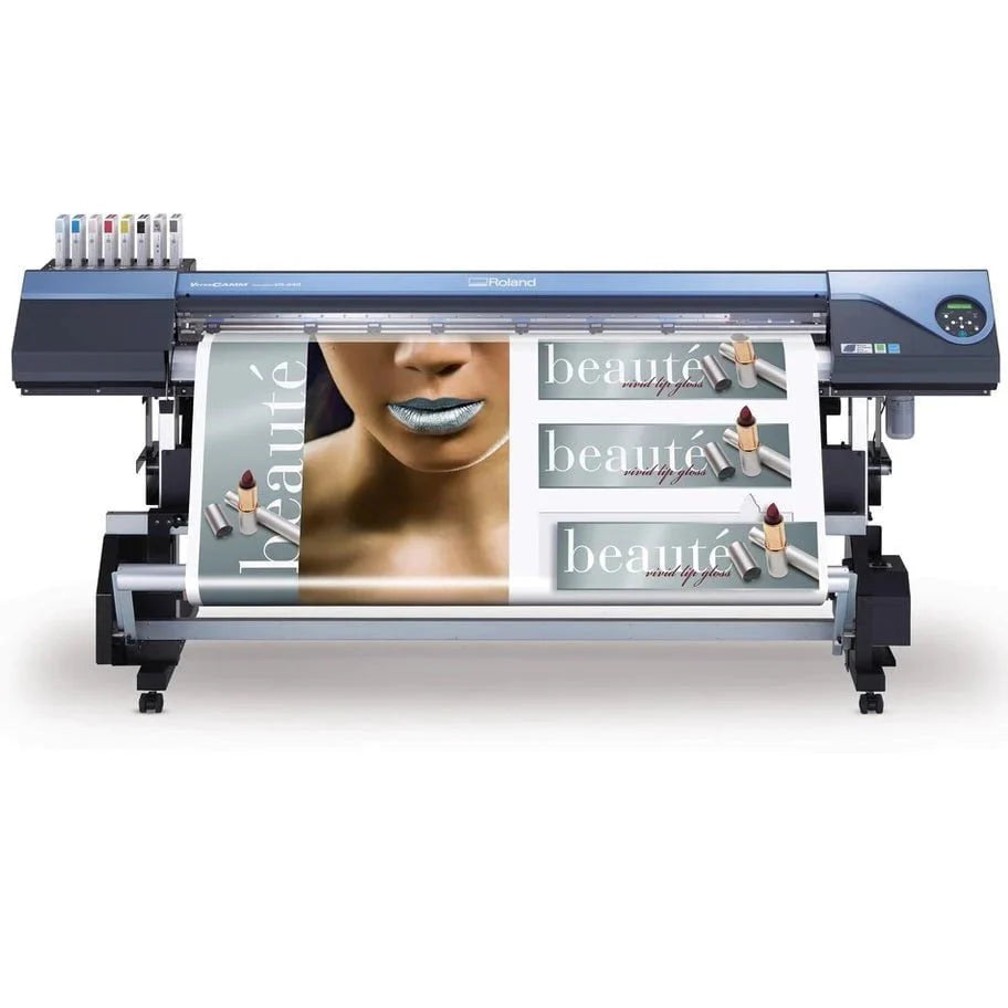 Absolute Toner $159/Month Roland 54” VersaCAMM VS-540 PRINT & CUT 8 Channel High Rez Eco-Solvent Printer/Cutter Large Format Printers