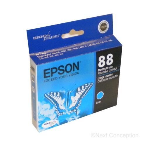 Absolute Toner T088220 EPSON DURABRITE CYAN CARTRIDGE Epson Ink Cartridges