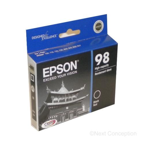Absolute Toner T098120S EPSON ARTISAN 700/800, INK CARTIDGE, HICAPACITY B Epson Ink Cartridges