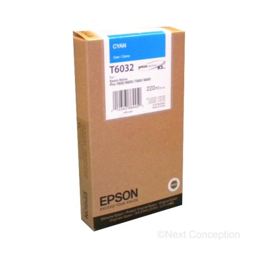 Absolute Toner T603200 EPSON ULTRACHROME CYAN K3 FOR STYLUS PRO 7800/7880/9 Epson Ink Cartridges