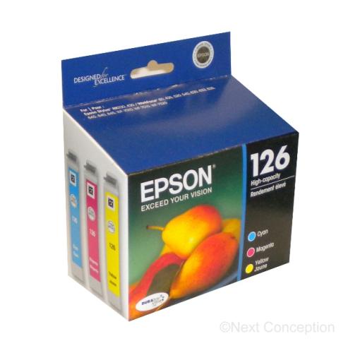 Absolute Toner T126520S EPSON DURABRITE ULTRA INK COLOR MULITPACK, WORKFOR Epson Ink Cartridges