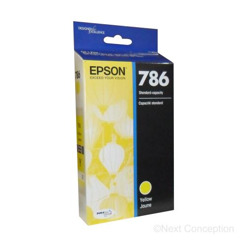 Absolute Toner T786420S EPSON YELLOW INK W/SENSORMATIC WF4630/4640/5110/51 Epson Ink Cartridges
