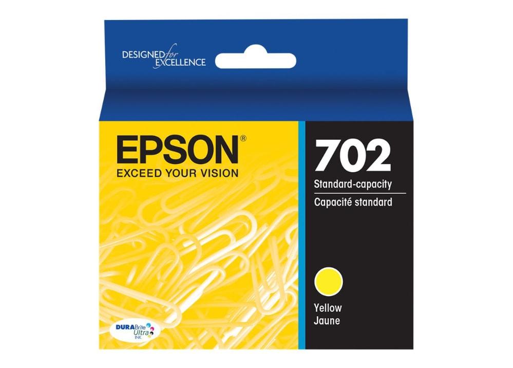 Absolute Toner T702420S EPSON DURABRITE ULTRA YELLOW INK CARTRIDGE W/SENSOR Epson Ink Cartridges