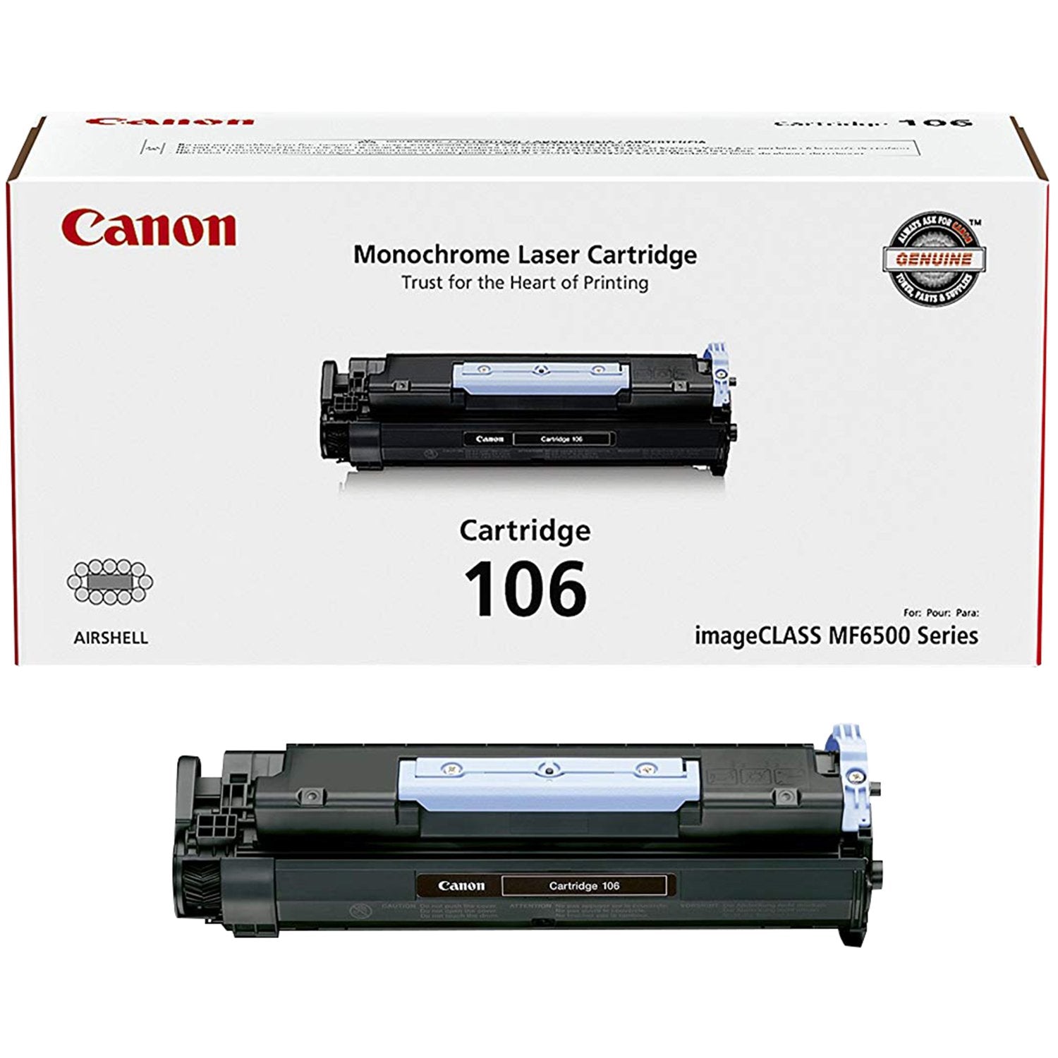 Absolute Toner 0264B001 Canon CARTRIDGE 106 BLACK Canon Toner Cartridges