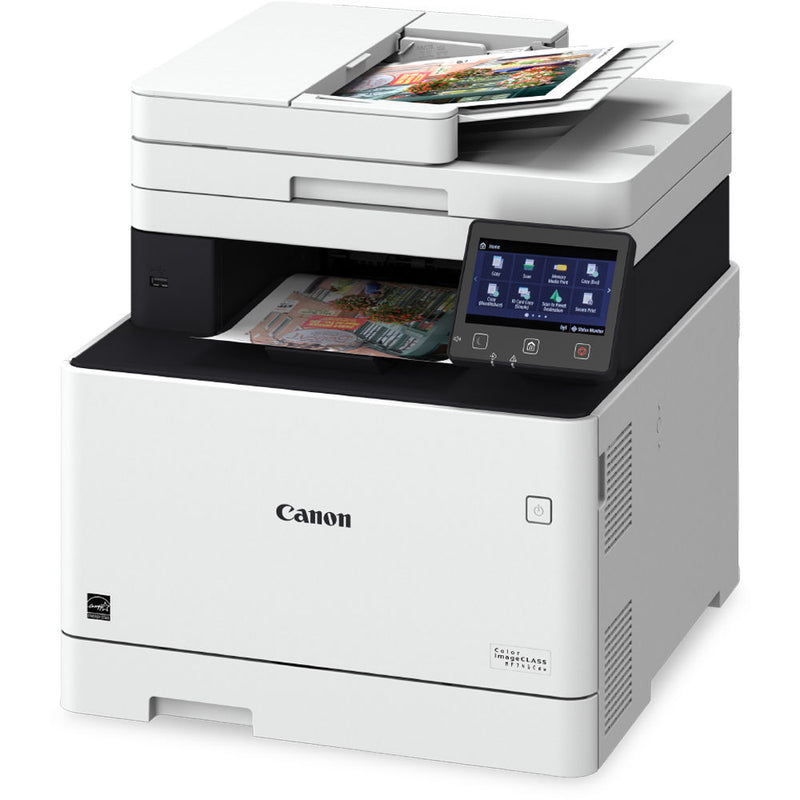 Canon imageCLASS MF741Cdw Wireless Desktop Color Multifunction Office Laser Printer