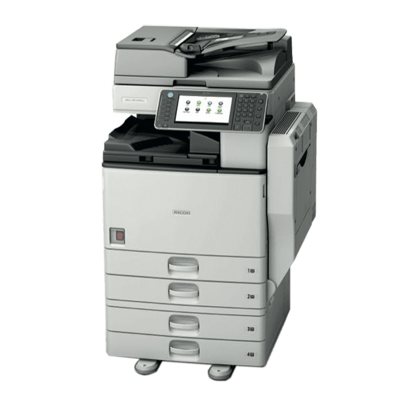 Only $59.75/month - Ricoh MP 2553 Monochrome Multifunction ALL INCLUSIVE Service Program Copier for low Volume printing - Precision Toner
