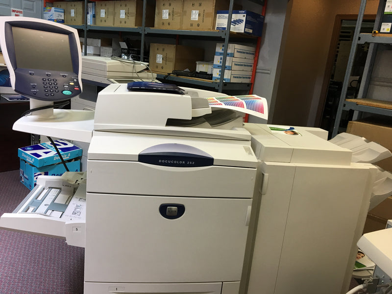 Xerox DocuColor DC 252 Color Copier Production Printer Scanner 11x17 12x18 13x19 - Precision Toner
