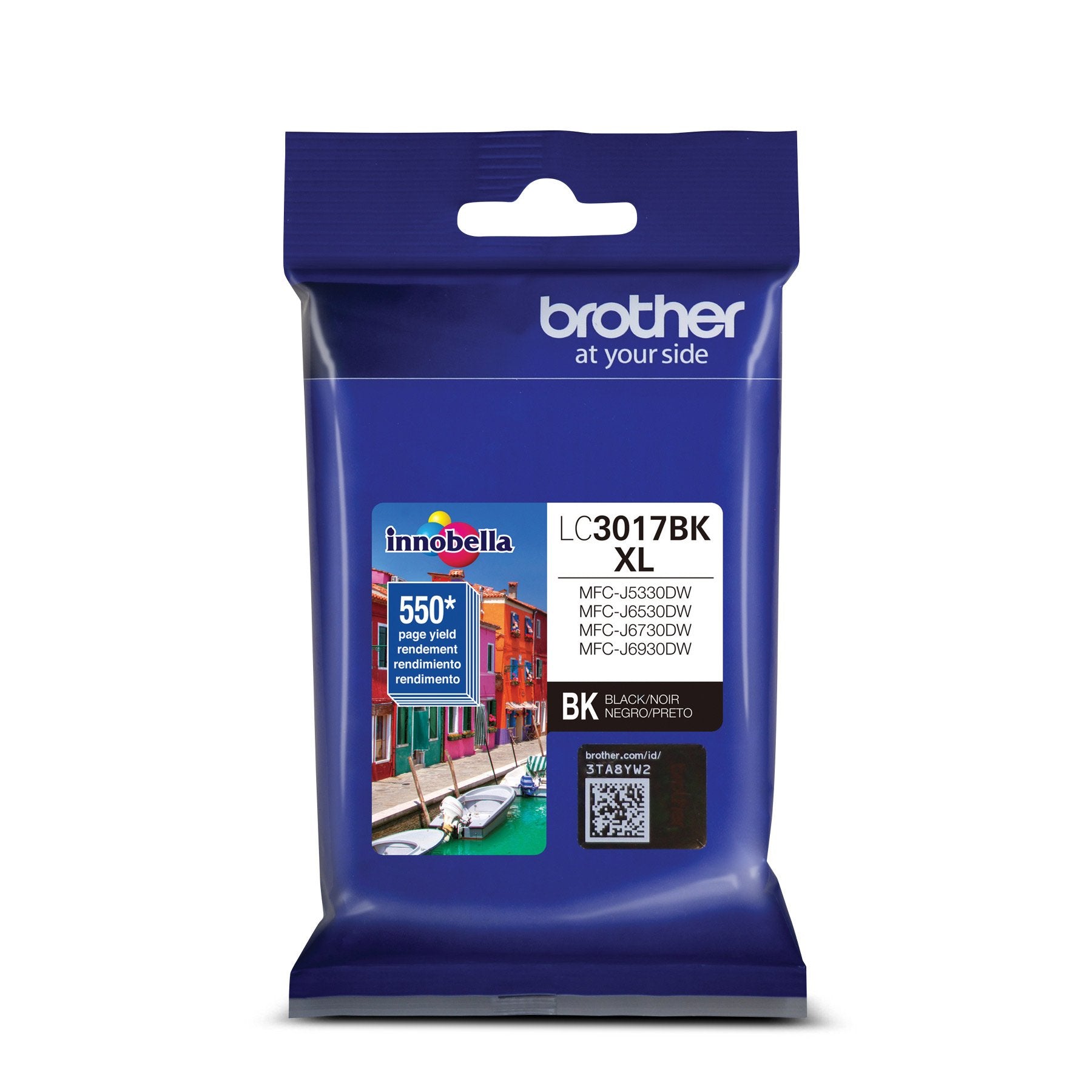 Absolute Toner LC3017BKS BLACK INK FOR MFCJ6530DW, MFCJ6930DW 0.55K Brother Ink Cartridges