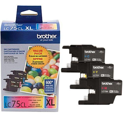 Absolute Toner LC753PKS INK CARTRIDGE COLOR PACK FOR MFCJ6510DW, MFCJ6710 Brother Ink Cartridges