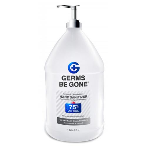 Germs Be Gone Hand Sanitizer Gel 8oz, 24/case