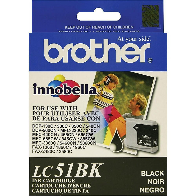 Absolute Toner LC51BKS DCP130C/MFC240C BLACK Brother Ink Cartridges