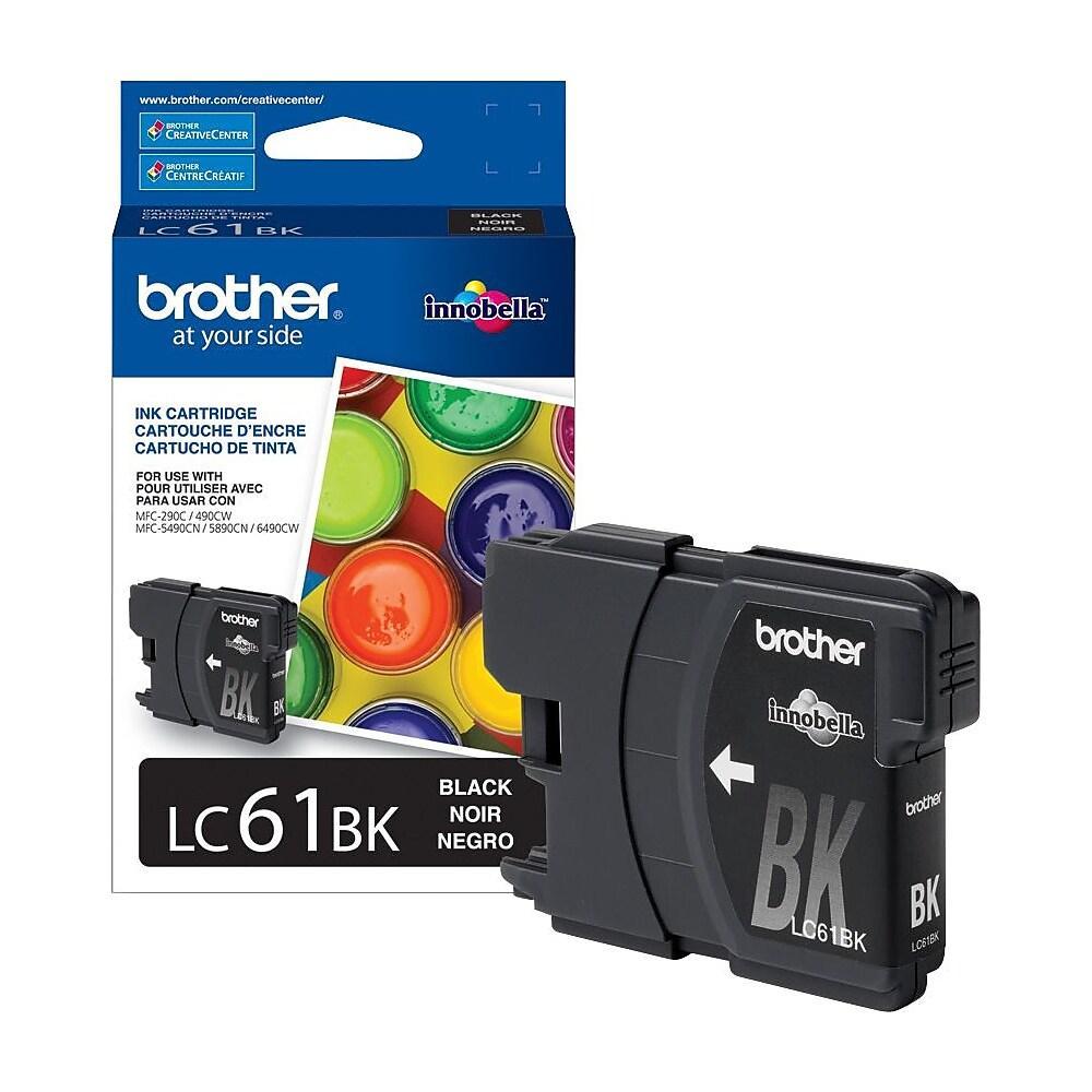 Absolute Toner LC61BKS MFC5890CN/6490CW/290C/490C/790CW/990CW/5490CN INK BL Brother Ink Cartridges