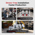 Absolute Toner BAi THE VISION 2-Head Commercial Embroidery Machine - Dual-Head 15-Needle Custom Apparel System Embroidery