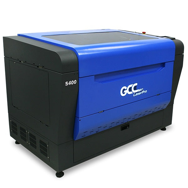 New GCC S400 Fiber Laser System Laser Engraver With Perfect Engraving and Intuitive Touch Screen