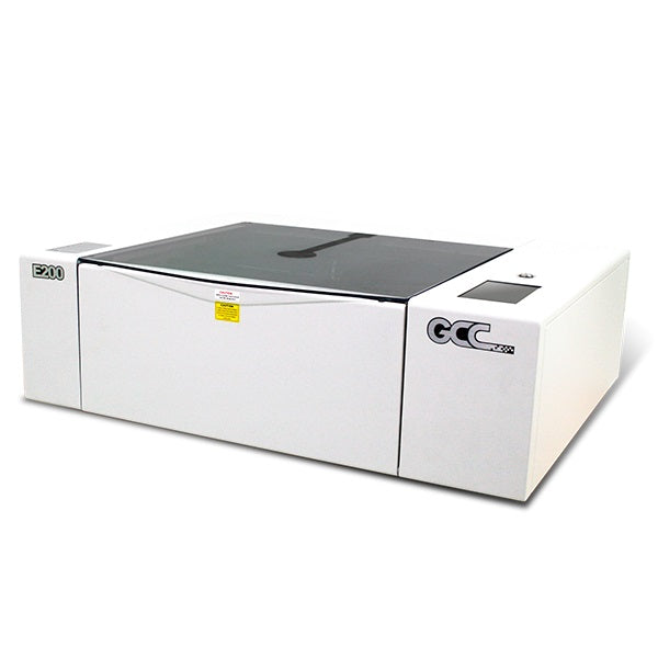New GCC LaserPro E200 40W CO2 Desktop Laser Engraver With High Throughput for Unlimited Imagination