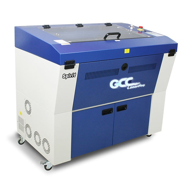 New GCC LaserPro Spirit 12-100W CO2 Laser Engraver With Astonish 3D Engraving