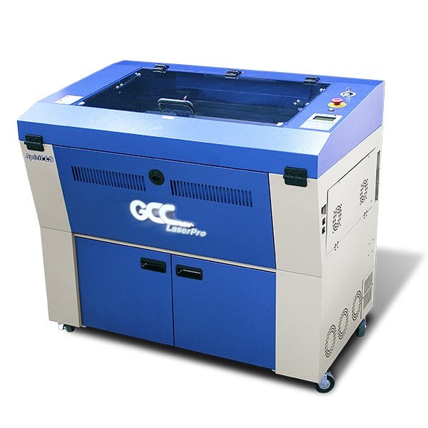 New GCC LaserPro Spirit LS 12-100W CO2 Laser Engraver With Intuitive Control Panel Interface
