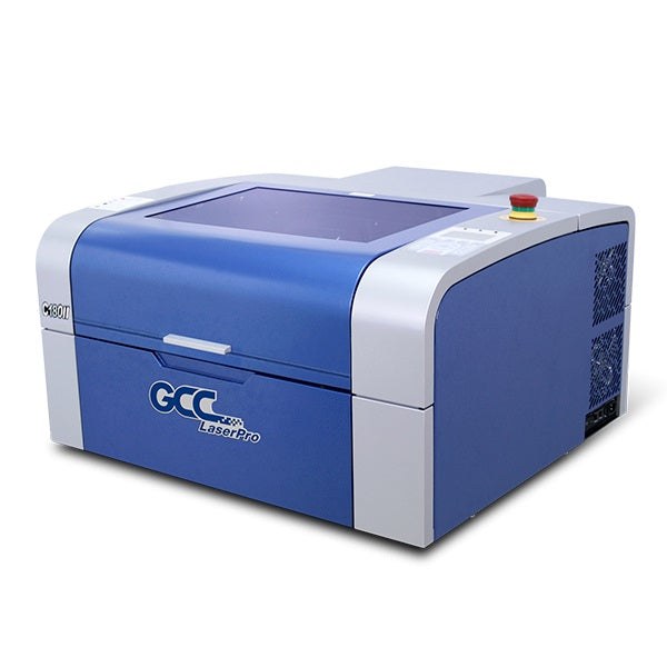 New GCC C180II 12-40W CO2 Desktop Laser Engraver With Bridge Cutting And Simple and Intuitive Control Panel