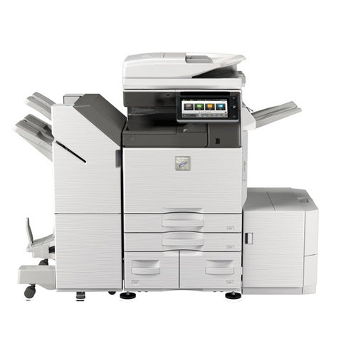 $79.55/Month Sharp MX-M5070 Monochrome 50 PPM A3 Paper MFP Laser Multifunction Copier Printer Scanner