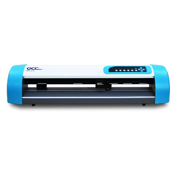 New GCC AR-24 23.6" Inch Small Vinyl Cutter With Dual Port Connectivity And Guaranteed 1 Meter Tracking