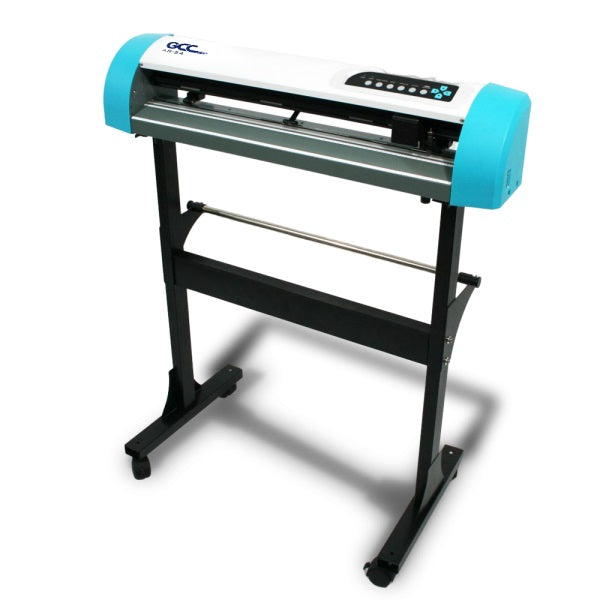 New GCC AR-24 23.6" Inch Small Vinyl Cutter With Dual Port Connectivity And Guaranteed 1 Meter Tracking
