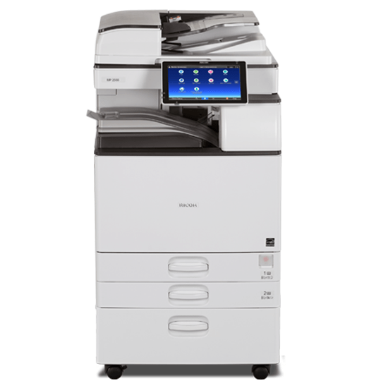 $69/Month - Ricoh MP 2555 Monochrome Laser Multifunction Color Scanner Printer/Copier, 11x17, 12x18 With 79 Ipm Scan
