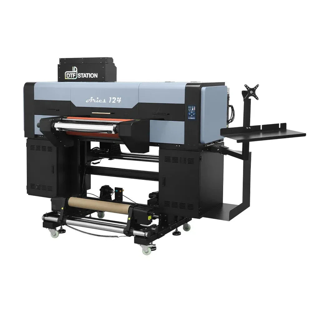 Absolute Toner $449/month - Aries 124 – 24" (60cm) Commercial UV DTF Printer with Automatic Lamination DTF printer