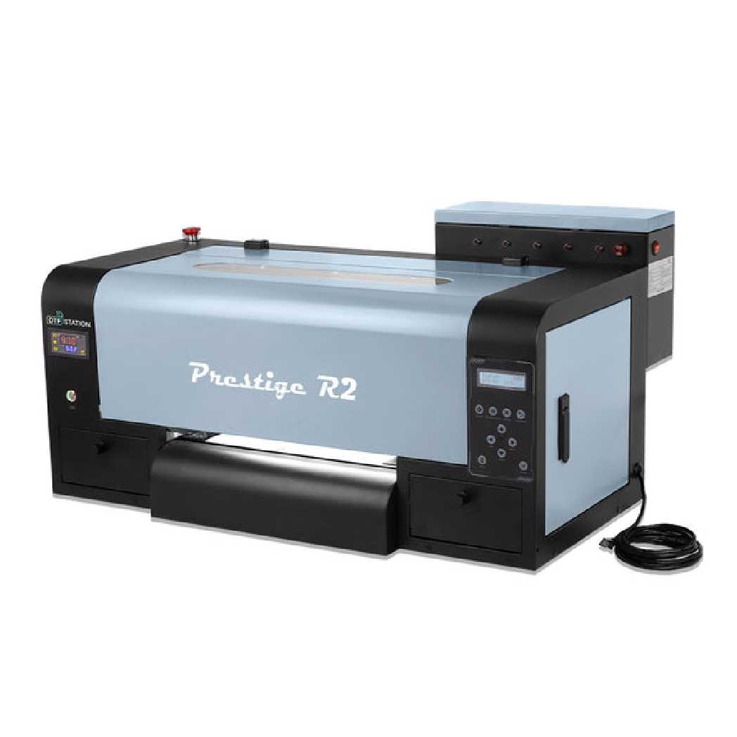 Absolute Toner $245/Month DTF Station Prestige R2 Shaker Bundle Containing Prestige R2 DTF Printer & Miro 13 DTF Powder Shaker and Dryer DTF printer