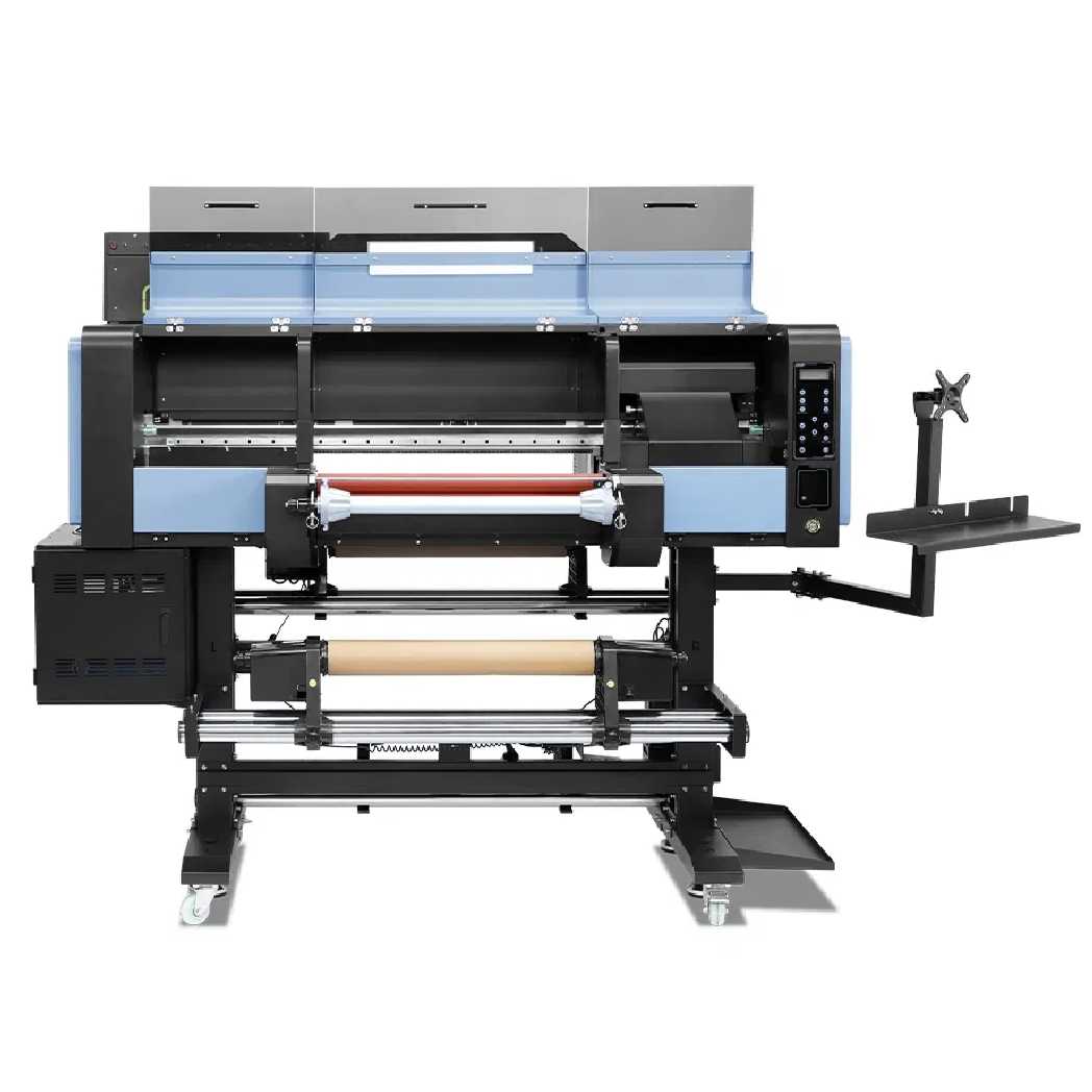 Absolute Toner DTF STATION Aries 124 – 24" Inch 60CM Commercial UV DTF Direct To Film Printer - 2-in-1 Printing & Laminating DTF printer