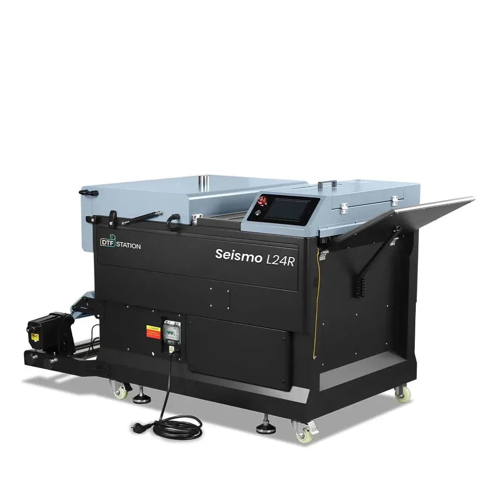 Absolute Toner $393/month Prestige L2 DTF Printer Bundle - Automatic Powder Applicator/Shaker/Oven with Seismo L24R Auto Recirculating Shaker-220V DTF printer