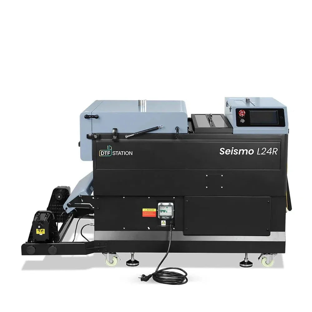 Absolute Toner $393/month Prestige L2 DTF Printer Bundle - Automatic Powder Applicator/Shaker/Oven with Seismo L24R Auto Recirculating Shaker-220V DTF printer