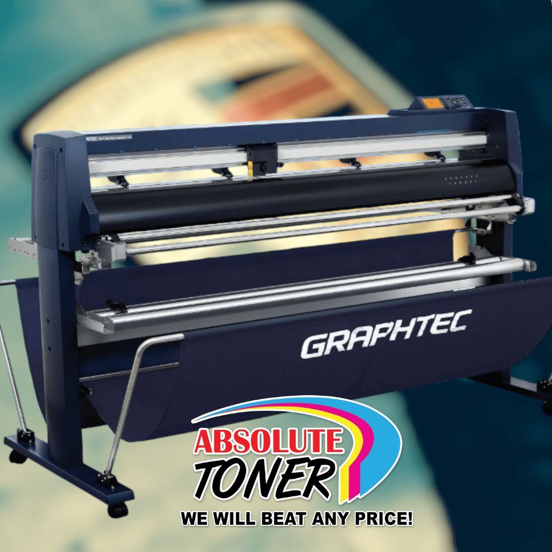 Absolute Toner $198/month NEW 64" Graphtec FC9000-160 For Automotive Professionals with 50 ft accurate tracking of Window Tint, PPF Film & Vinyl. Roll-fed Cutting Plotter Vinyl Cutters