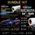 Absolute Toner MaiKora Glossy Vehicle Wrap Film + Cast Lamination Bundle