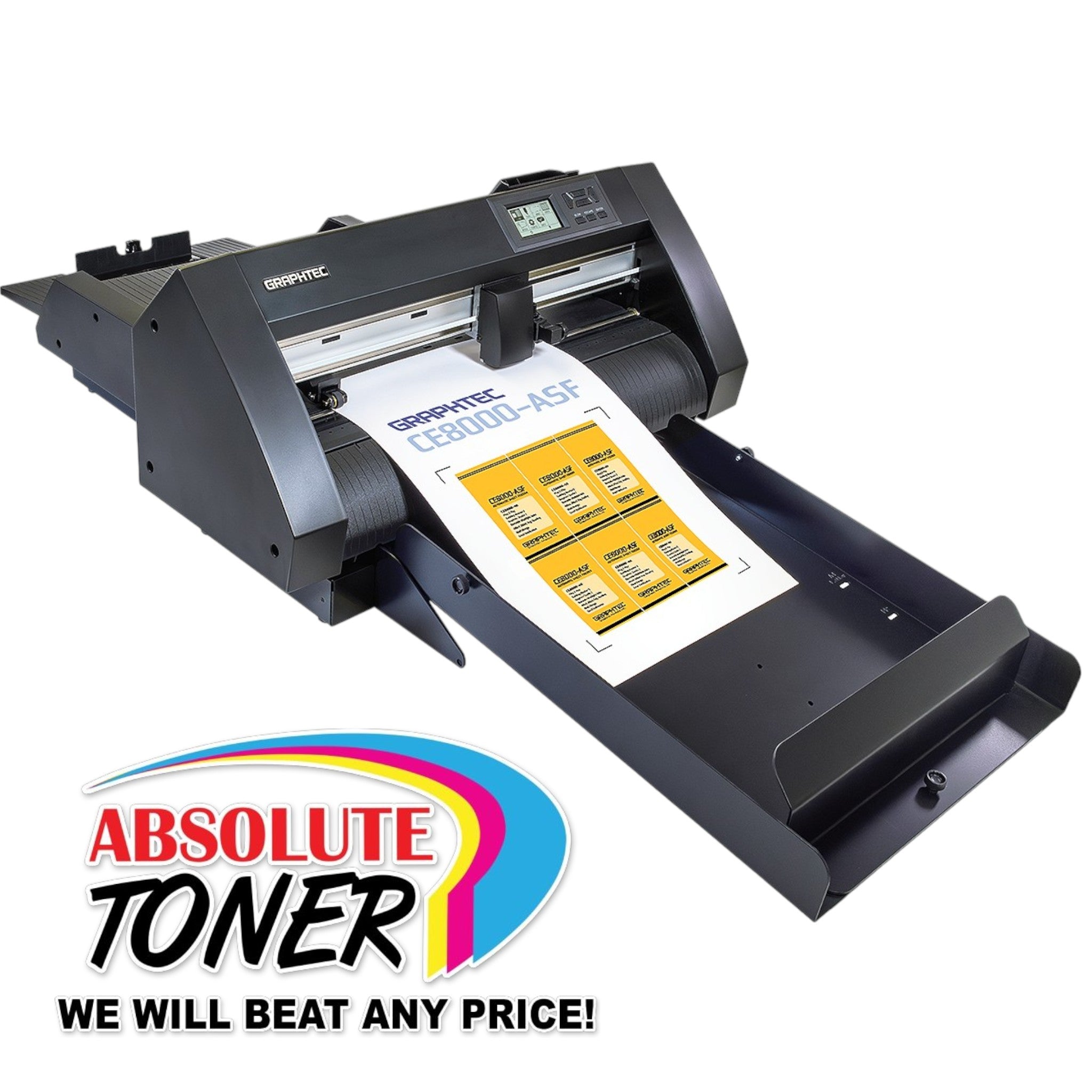 Absolute Toner Graphtec CE8000 ASF with Automatic Sheet Feeder – Latest in Automated Sheet Cutting Technology Graphtec Cutter