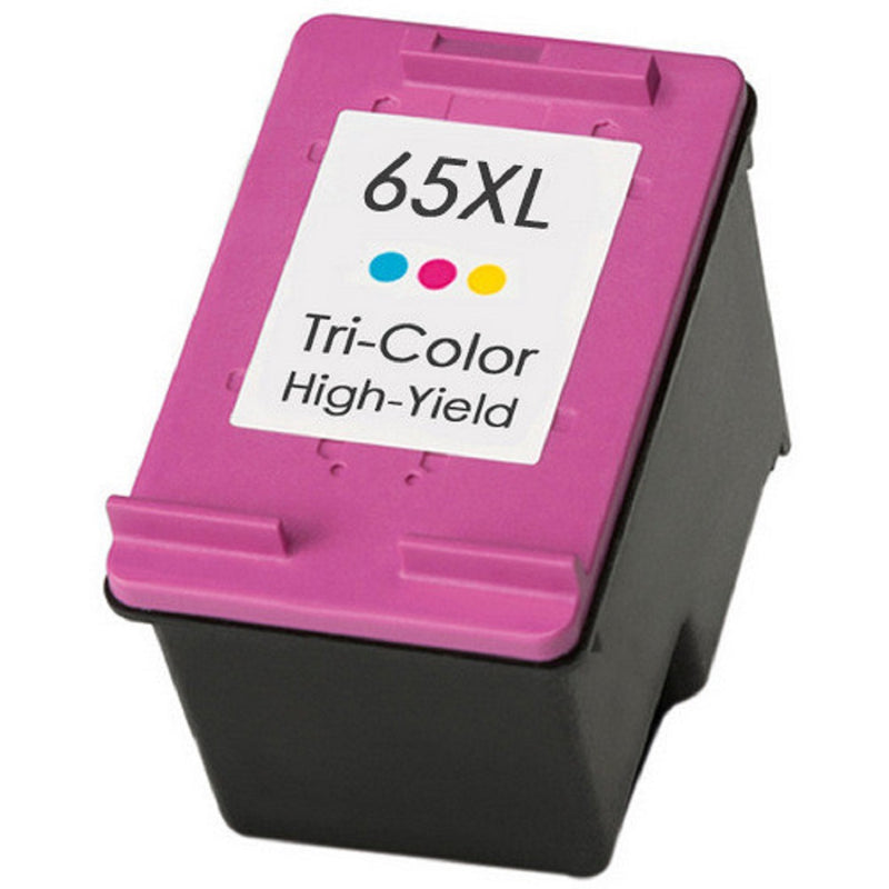 HP Compatible 65XL Tri Color High Yield Ink Cartridge (N9K03AN)
