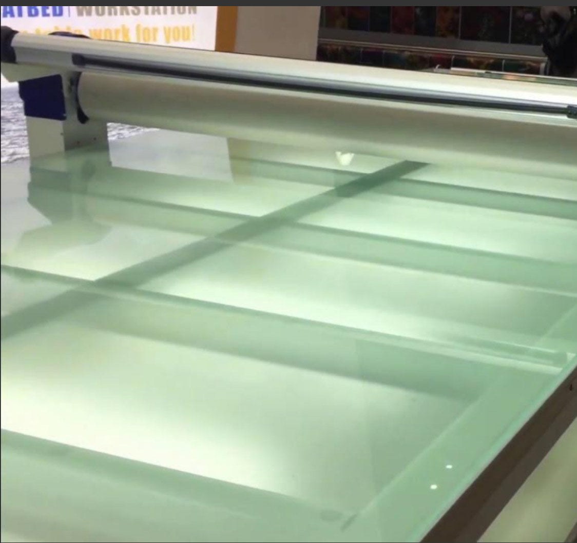 Absolute Toner $194/Month 4ftx8ft IN-STOCK Plytronix Pneumatic Flatbed Laminator Applicator Smart Mounting Table with LED Mounting and Laminating smart table