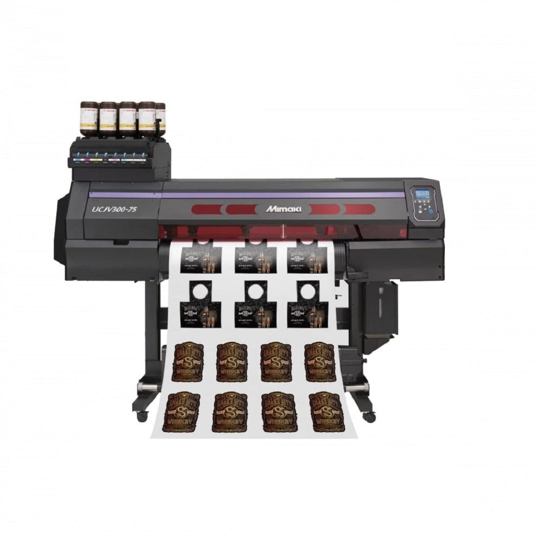 Absolute Toner $397.17/Month Brand New Mimaki UCJV300-75 (UCJV300 75) 32" Inch UV Light Curable Inkjet Printer And Cutting Plotter Print and Cut Plotters