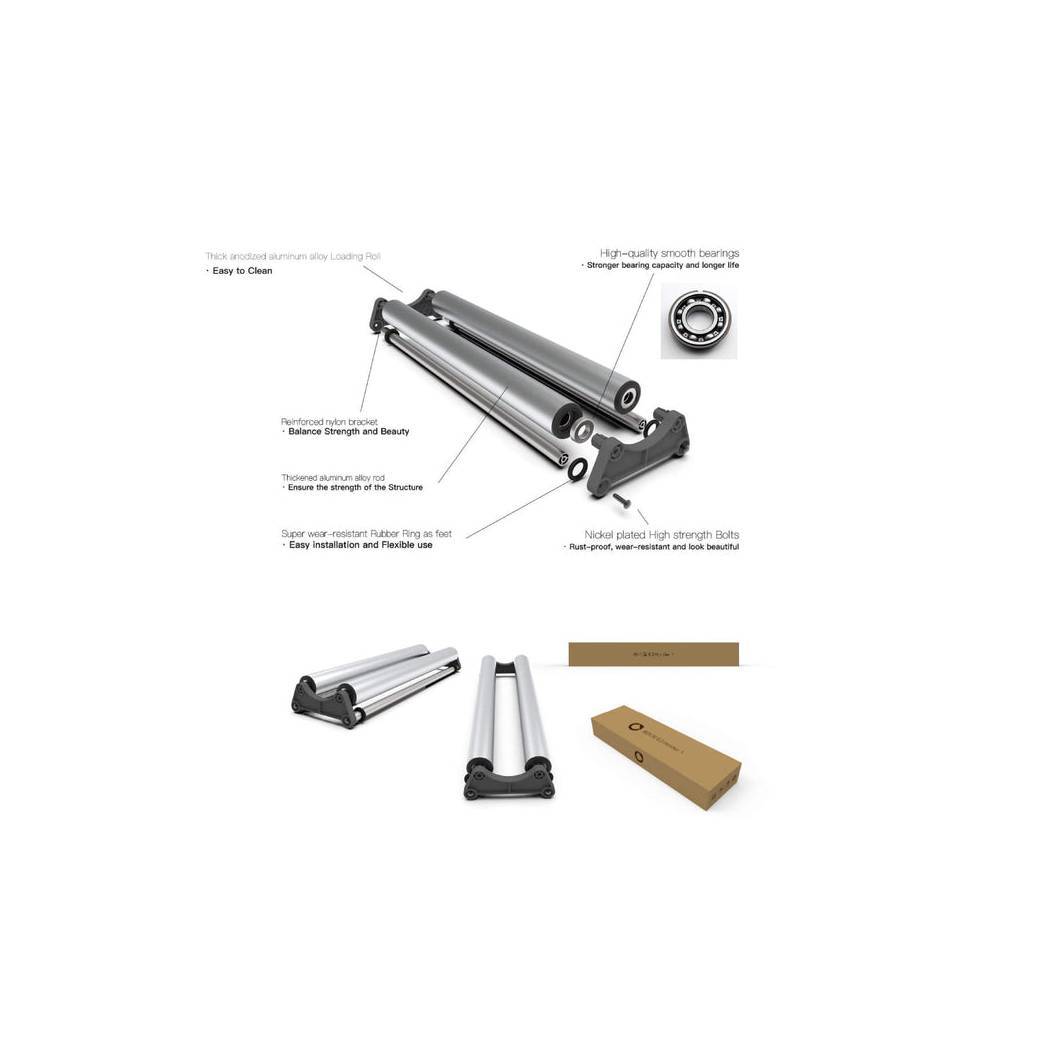 PLYTRONIX Media EZ-Holder – Versatile and Durable Media Storage Solution for Large Format Printers, Vinyl Rolls, and Printing Supplies – Compact, Portable, and Easy-to-Use Organizer