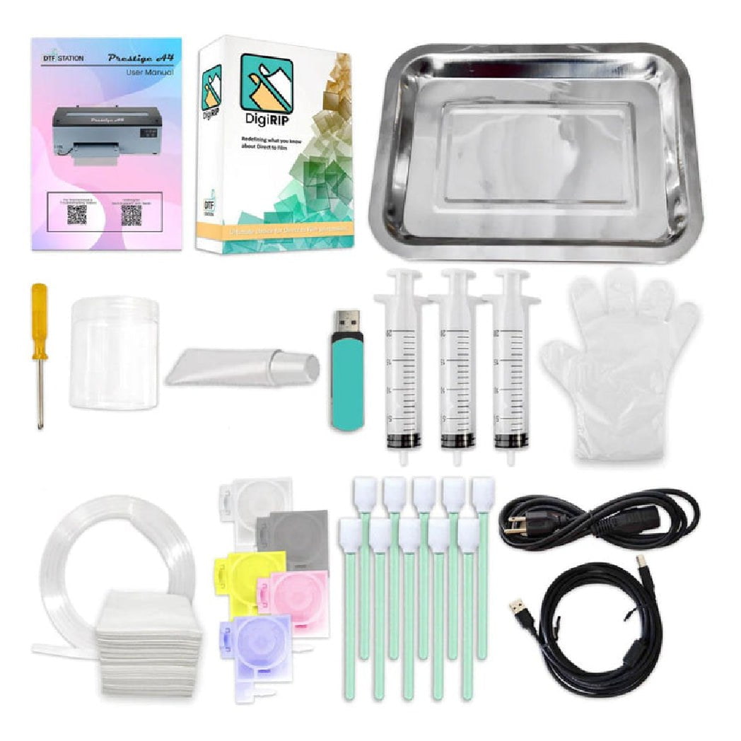 Absolute Toner $145/month New DTF STATION Prestige R1 13" Inch A3+ DTF (Direct-to-Film) Printer With White Circulation & Auto Ink Cleaning & Alarming System DTF printer