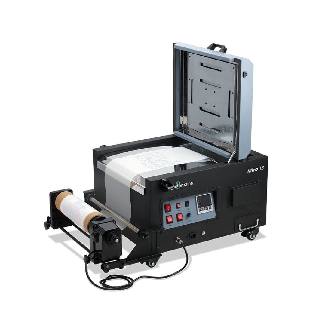 Absolute Toner ADVANCED BUNDLE + SUPPLIES + Phoenix Air - New Prestige Roll DTF Printer, Miro 13 DTF Powder Shaker/Oven/Air Purifier + Phoenix Air 16x20 DTF printer