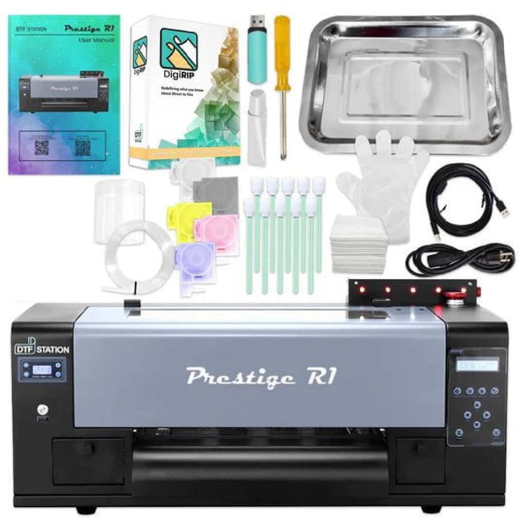 Absolute Toner $145/month New DTF STATION Prestige R1 13" Inch A3+ DTF (Direct-to-Film) Printer With White Circulation & Auto Ink Cleaning & Alarming System DTF printer