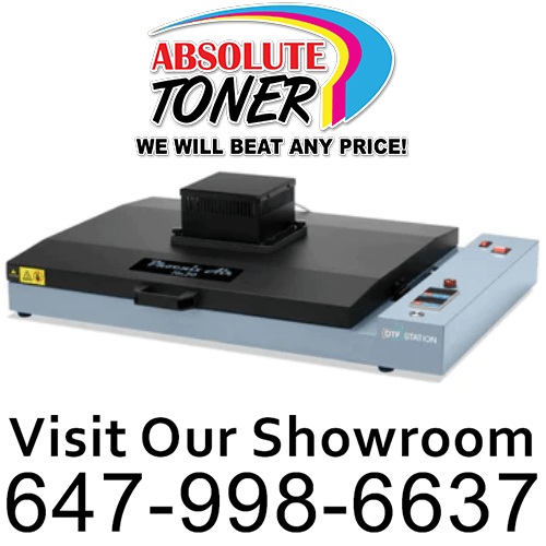 Absolute Toner $283.49/Month (After $450 Saving) Prestige R2 PRO DTF Printer 110V A3 (Dual Epson i1600 Print Heads) With Digirip Software, 16x20" Inch (40x50cm) Curing Oven Phoenix Air, Prisma Auto Clam Slider GS-105HS And Seismo S20 DTF Manual Powder Station DTF printer