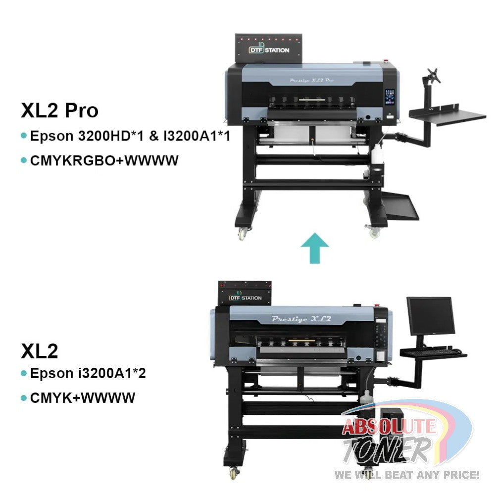Absolute Toner $521/Month Brand New DTF Station Prestige XL2 PRO Printer Bundle – 24” 8-Colour | MIRO 24 Purifier + Start-Up Package DTF printer