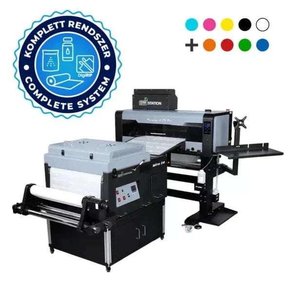 Absolute Toner $496/Month 9-Colour 24" Prestige XL2 PRO New DTF Station Printer Bundle with MIRO 24 Automatic Powder Applicator/Shaker/Oven/Purifier DTF printer
